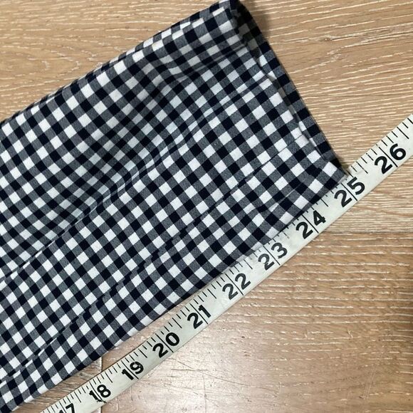 Rag and bone black and white checked black pants size 12 - Picture 4 of 9